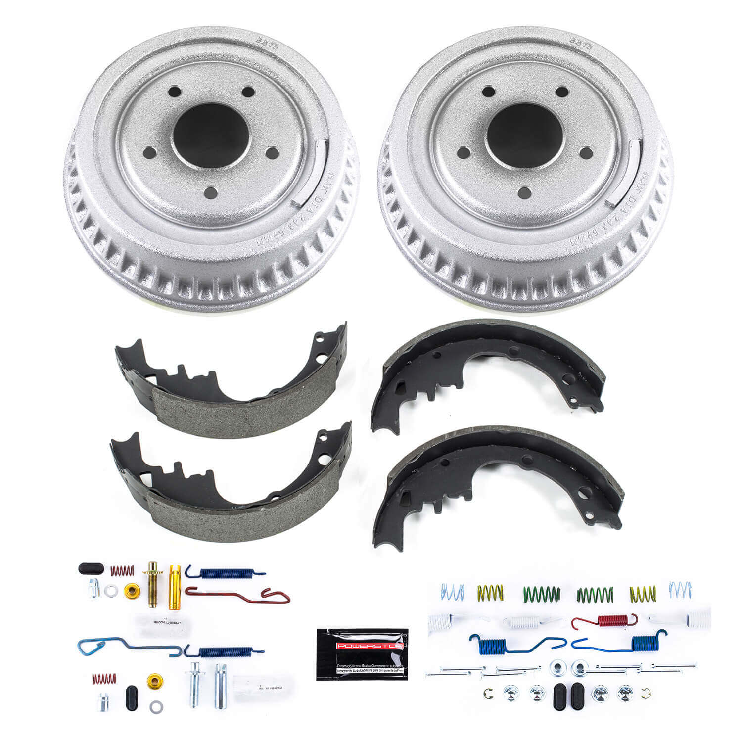 Power Stop KOE15275DK 1-Click Daily Driver Rear Drum And Shoe Kit for 1964-1990 Buick Apollo product image