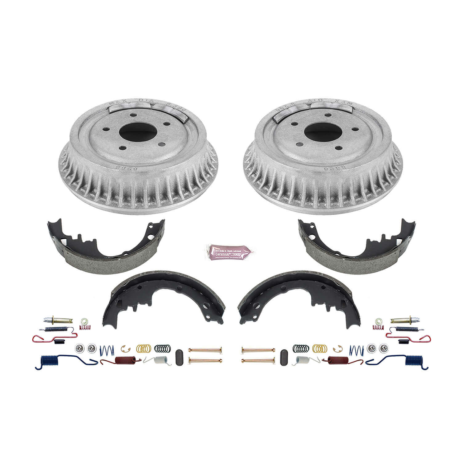Power Stop KOE15276DK 1-Click Daily Driver Rear Drum And Shoe Kit for 1987-1991 Chevrolet Llv product image