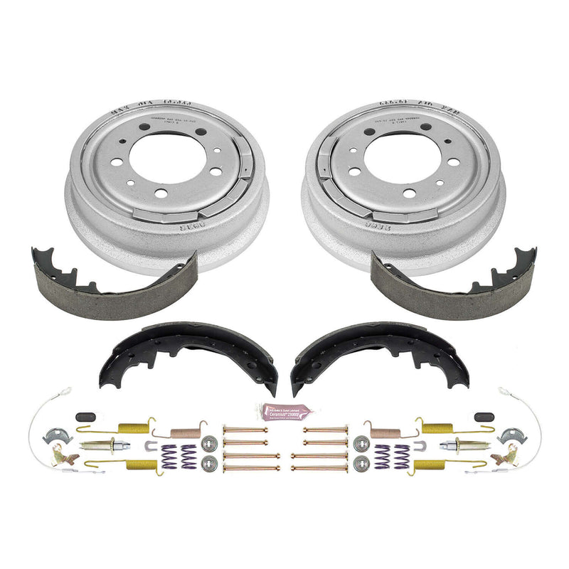 Power Stop KOE15277DK 1-Click Daily Driver Rear Drum And Shoe Kit for 1978-1986 Jeep CJ5 product image