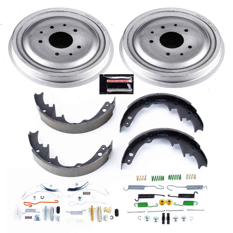 Power Stop KOE15278DK 1-Click Daily Driver Rear Drum Brake Kit for 1971 Chevrolet G10 Van Base, Sportvan product image