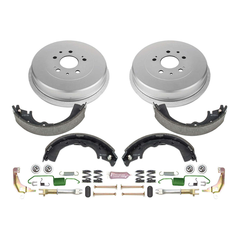 Power Stop KOE15288DK 1-Click Daily Driver Rear Drum And Shoe Kit for 1995-2004 Toyota Tacoma product image