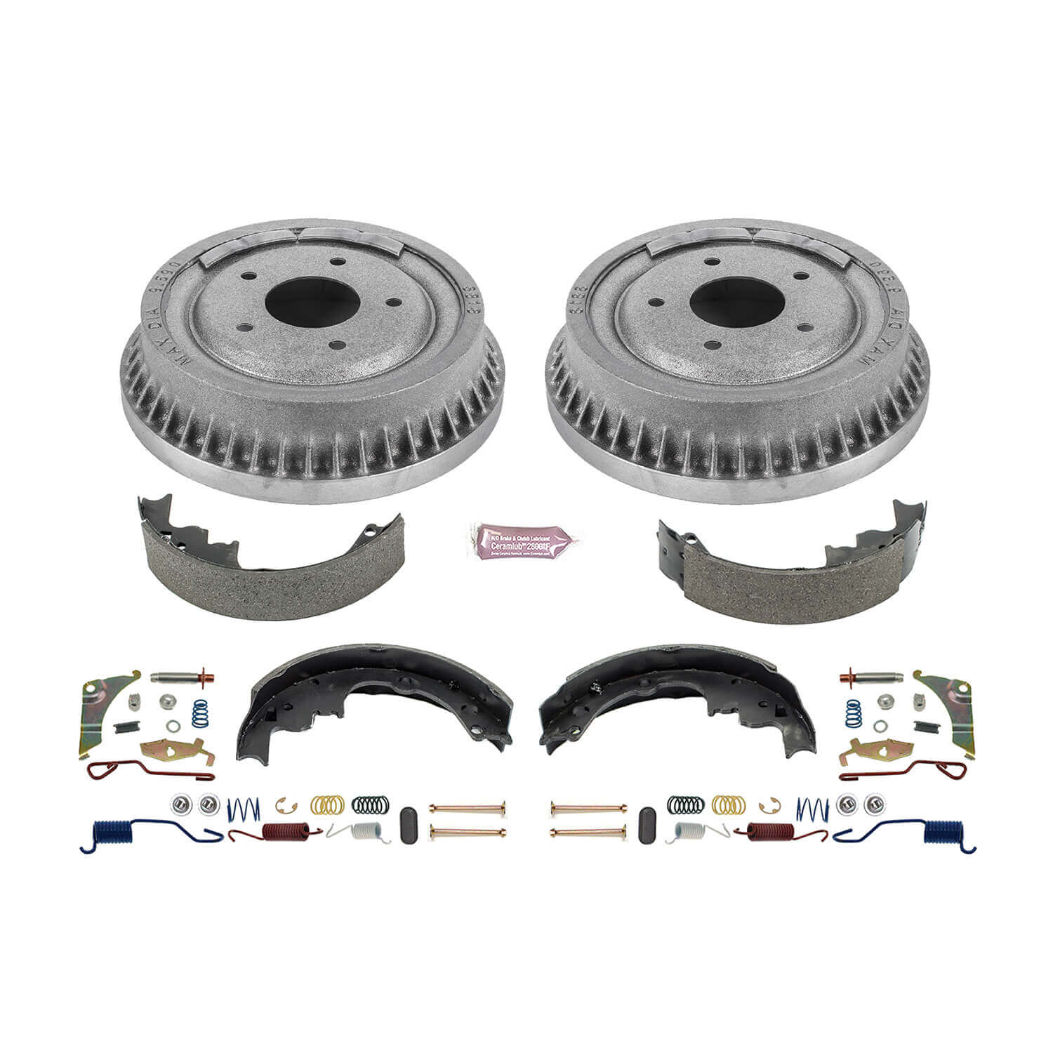 Power Stop KOE15290DK 1-Click Daily Driver Rear Drum And Shoe Kit for 1984 Buick Regal product image