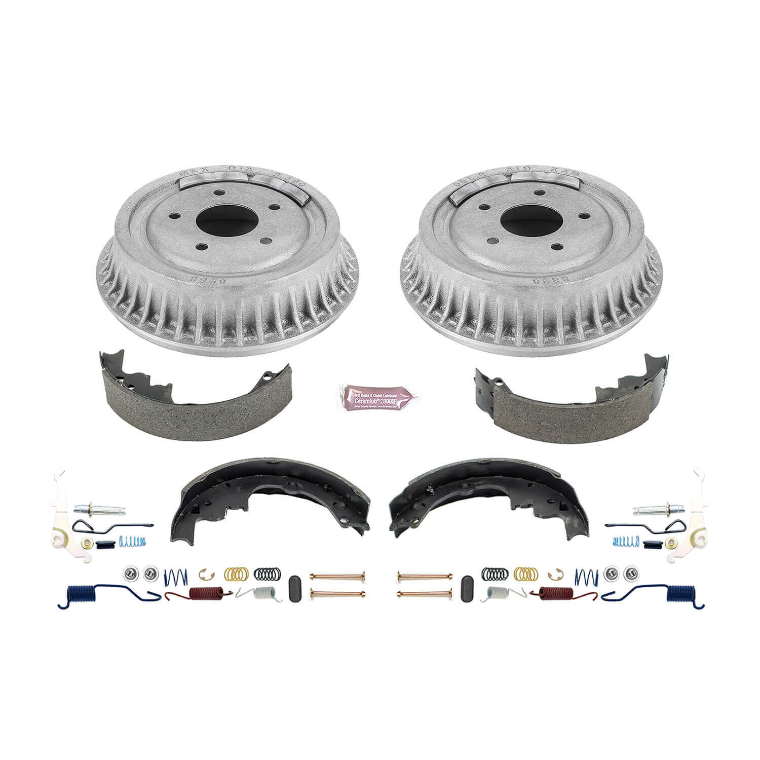 Power Stop KOE15293DK 1-Click Daily Driver Rear Drum And Shoe Kit for 1992-2003 Chevrolet Camaro product image