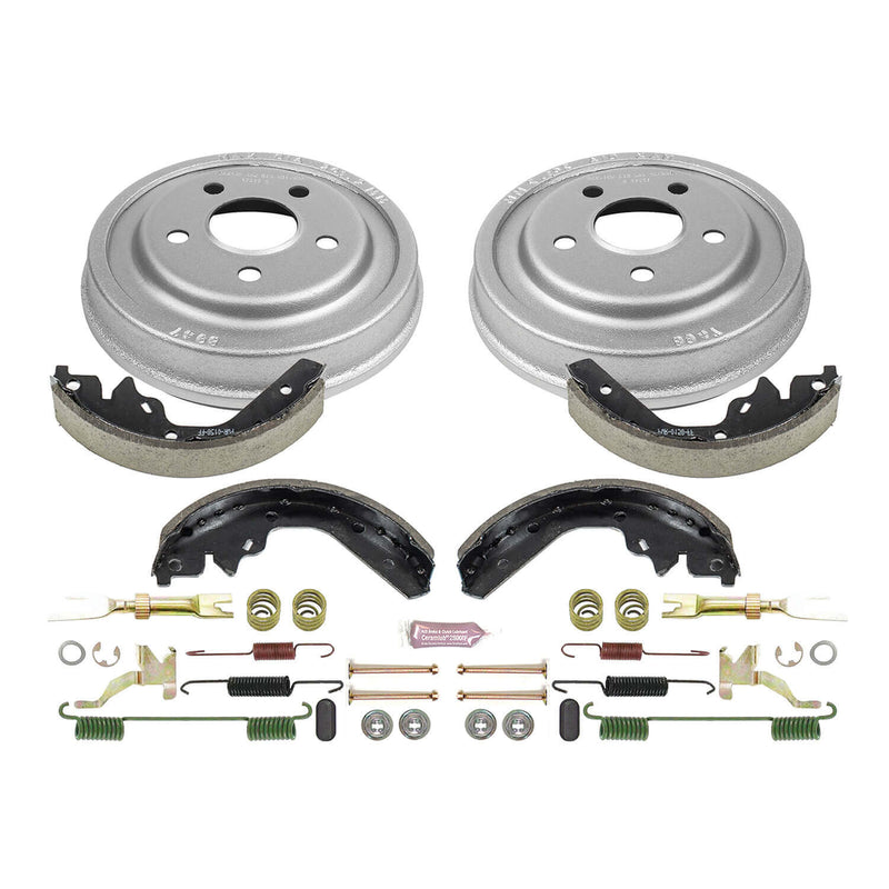 Power Stop KOE15294DK 1-Click Daily Driver Rear Drum And Shoe Kit for 1996-2005 Dodge Neon product image