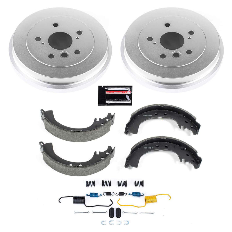 Power Stop KOE15296DK 1-Click Daily Driver Rear Drum And Shoe Kit for 2002-2004 Toyota Camry product image