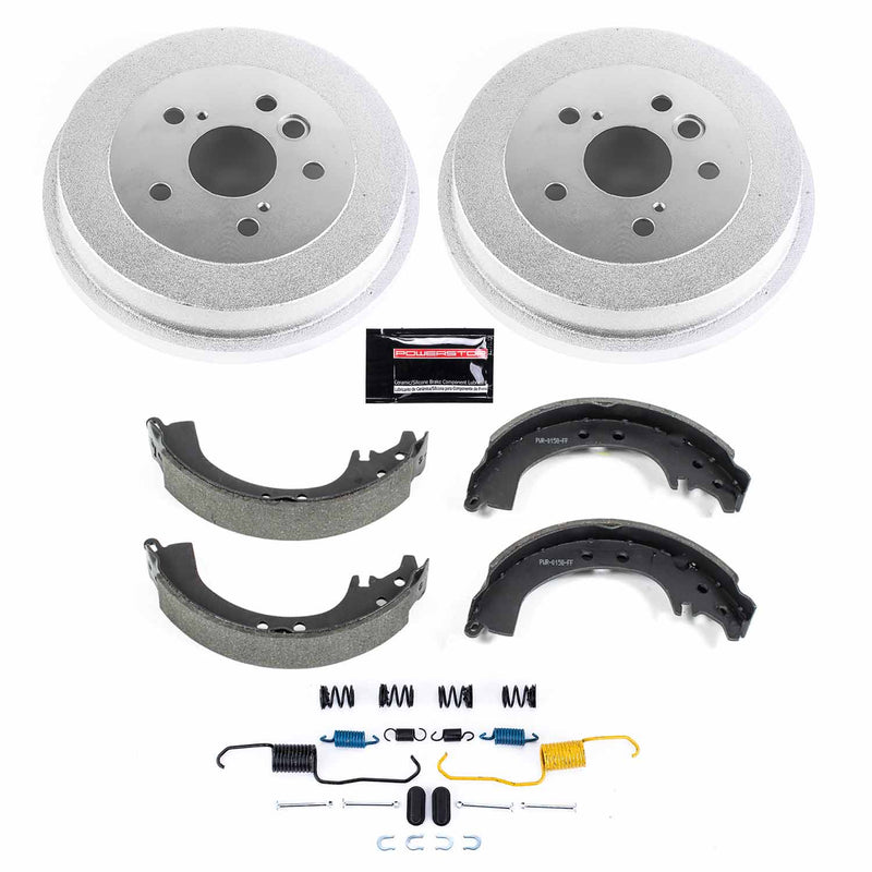Power Stop KOE15297DK 1-Click Daily Driver Rear Drum And Shoe Kit for 1996-2002 Toyota RAV4 product image