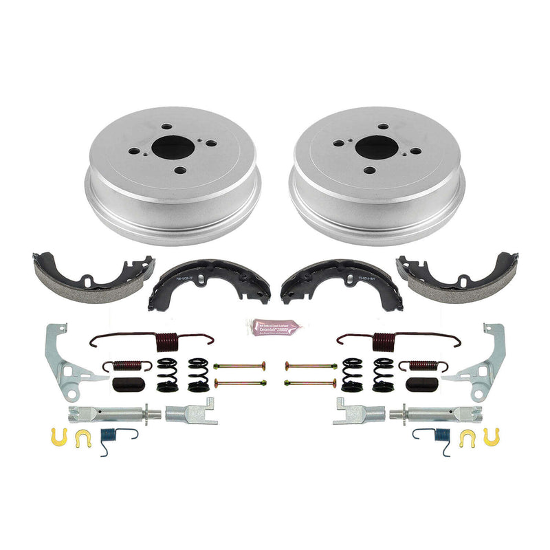 Power Stop KOE15303DK 1-Click Daily Driver Rear Drum And Shoe Kit for 1993-2002 Chevrolet Prizm product image