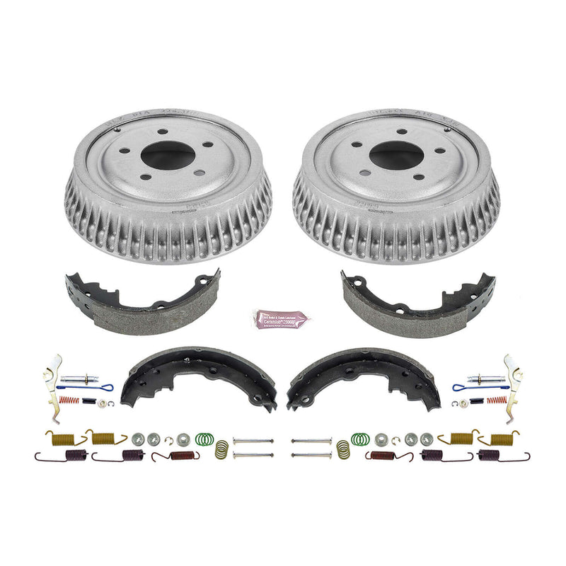 Power Stop KOE15306DK 1-Click Daily Driver Rear Drum And Shoe Kit for 1984-1992 Buick Century product image
