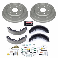 Power Stop KOE15307DK 1-Click Daily Driver Rear Drum And Shoe Kit for 1985-2002 Chevrolet Cavalier product image