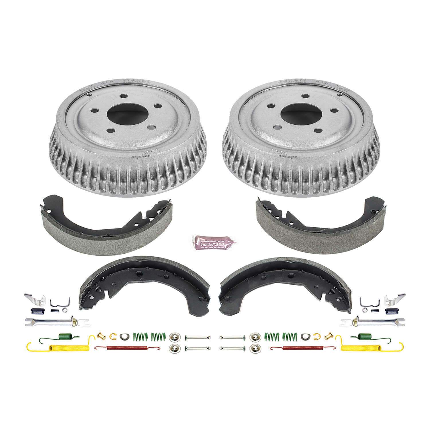 Power Stop KOE15308DK 1-Click Daily Driver Rear Drum And Shoe Kit for 1986-1990 Buick Lesabre product image