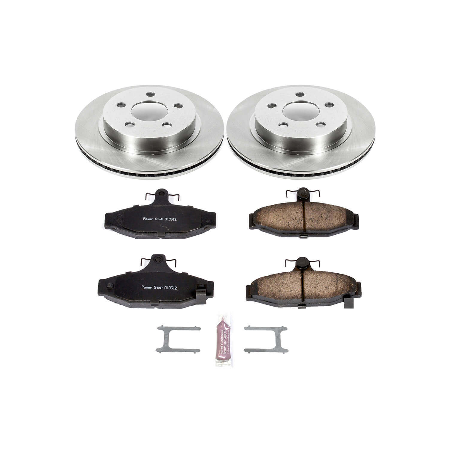 Power Stop KOE1531 Autospecialty - 1-Click Daily Driver Brake Kits (Rear) for 1993-1997 Chevrolet Camaro product image