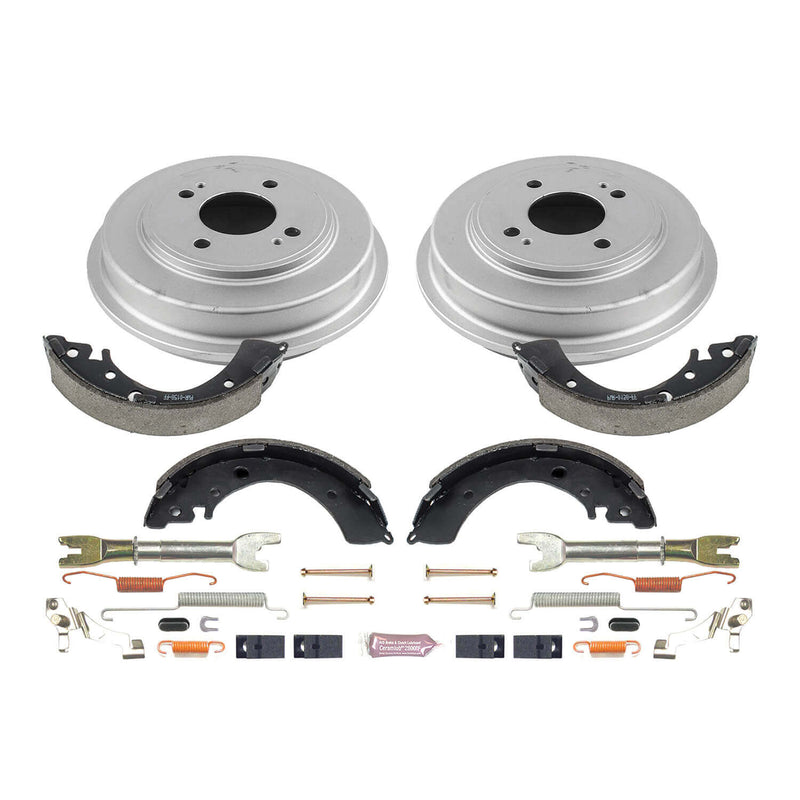 Power Stop KOE15310DK 1-Click Daily Driver Rear Drum And Shoe Kit for 2001-2005 Honda Civic product image