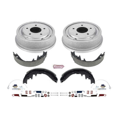 Power Stop KOE15312DK 1-Click Daily Driver Rear Drum And Shoe Kit for 1990-1996 Ford E-150 Econoline product image
