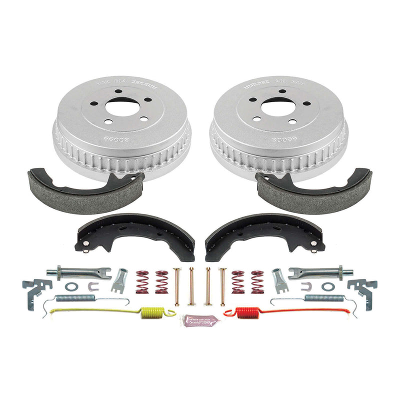 Power Stop KOE15316DK 1-Click Daily Driver Rear Drum And Shoe Kit for 2001-2007 Ford Taurus product image