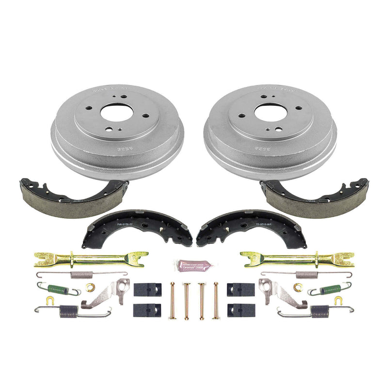 Power Stop KOE15317DK 1-Click Daily Driver Rear Drum And Shoe Kit for 1990-2002 Honda Accord product image