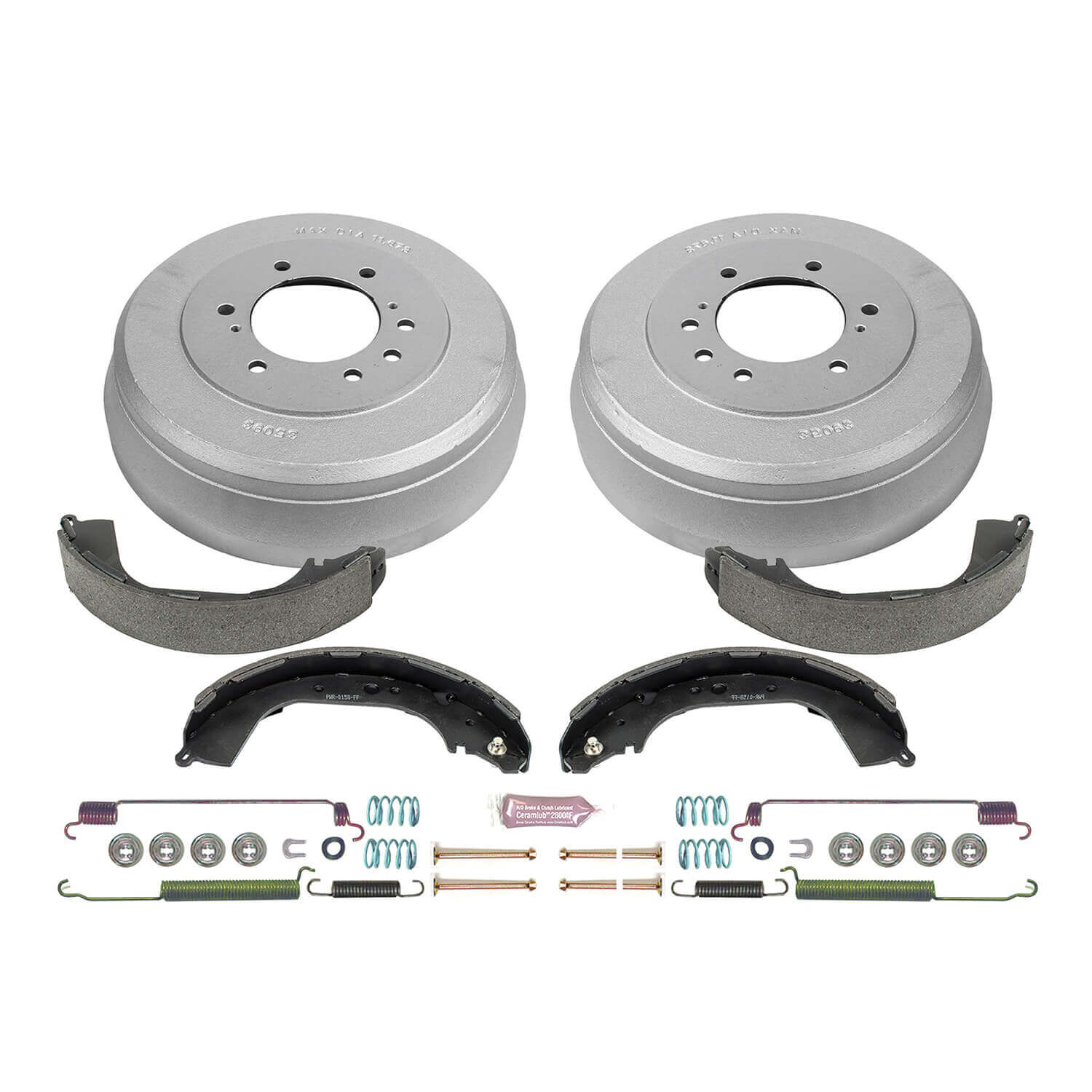 Power Stop KOE15319DK 1-Click Daily Driver Rear Drum And Shoe Kit for 1996-2004 Infiniti QX4 product image