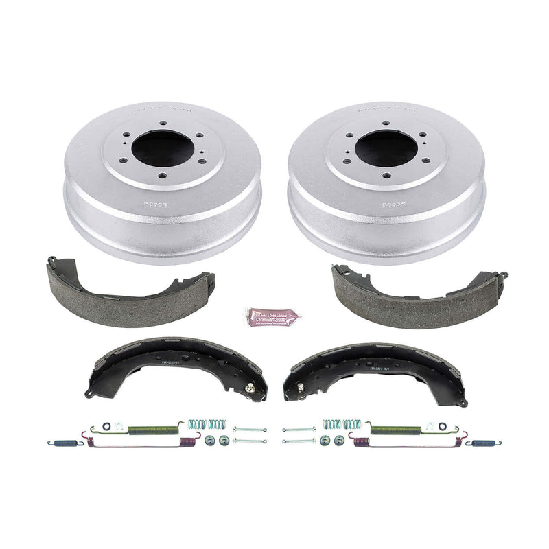 Power Stop KOE15320DK 1-Click Daily Driver Rear Drum And Shoe Kit for 1995-2004 Nissan D21 product image