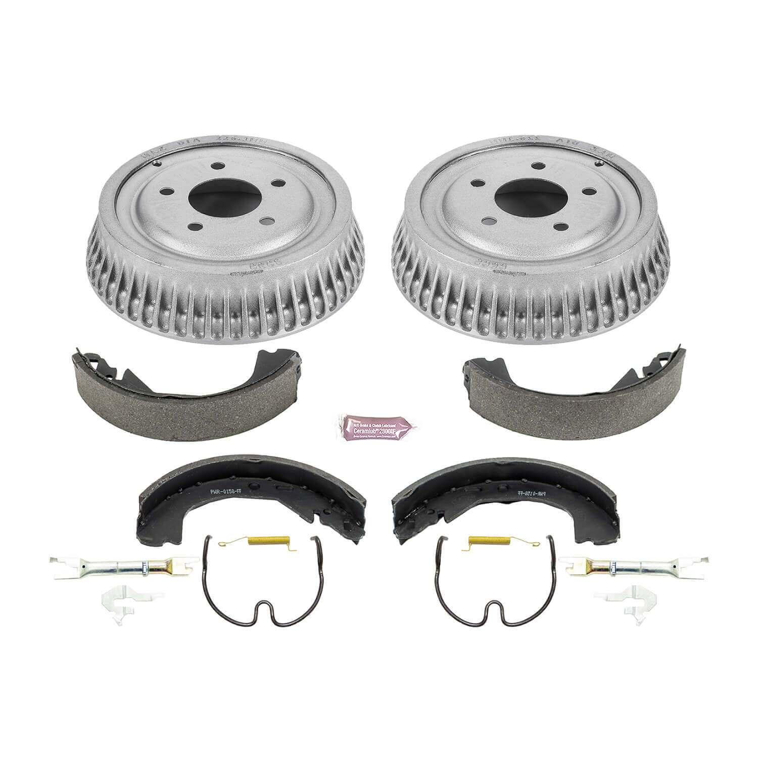 Power Stop KOE15321DK 1-Click Daily Driver Rear Drum And Shoe Kit for 1991-2001 Buick Century product image