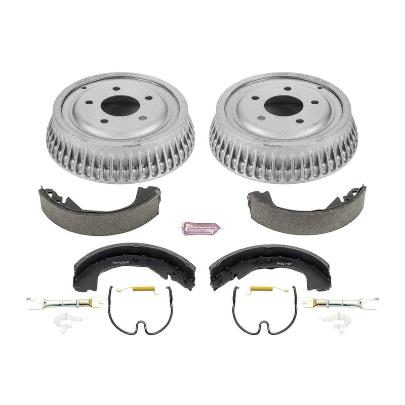 Power Stop KOE15321DK 1-Click Daily Driver Rear Drum And Shoe Kit for 1991-2001 Buick Century product image