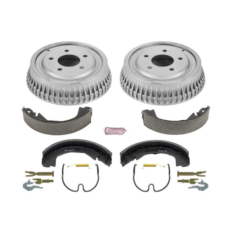 Power Stop KOE15322DK 1-Click Daily Driver Rear Drum And Shoe Kit for 2002-2005 Buick Century product image