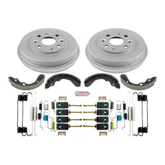 Power Stop KOE15324DK 1-Click Daily Driver Rear Drum And Shoe Kit for 1992-1998 Ford Escort product image
