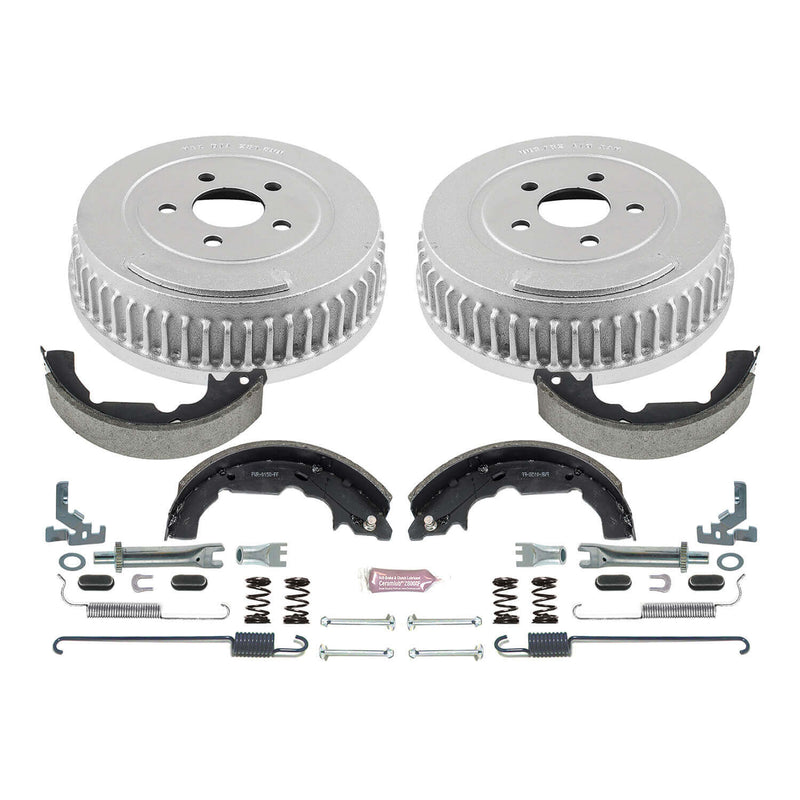 Power Stop KOE15325DK 1-Click Daily Driver Rear Drum And Shoe Kit for 1995-2003 Ford Windstar product image