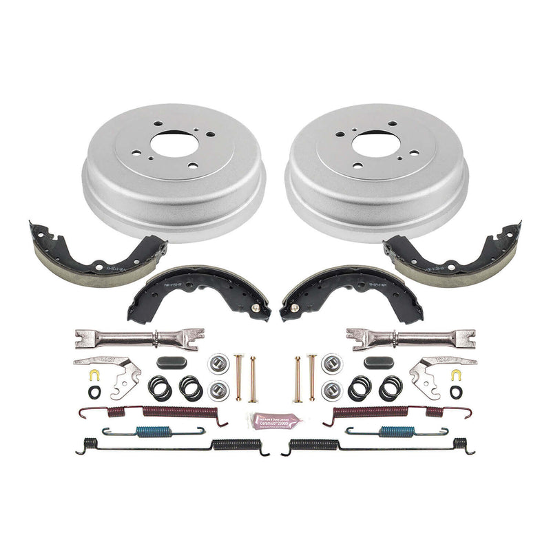 Power Stop KOE15328DK 1-Click Daily Driver Rear Drum And Shoe Kit for 1993-1999 Nissan Altima product image