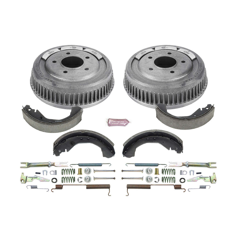 Power Stop KOE15330DK 1-Click Daily Driver Rear Drum And Shoe Kit for 1992-2000 Chevrolet C1500 product image