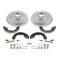 Power Stop KOE15332DK 1-Click Daily Driver Rear Drum And Shoe Kit for 1997-2008 Subaru Forester product image