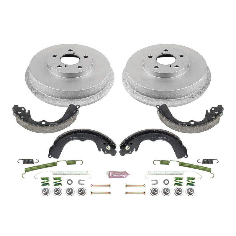 Power Stop KOE15332DK 1-Click Daily Driver Rear Drum And Shoe Kit for 1997-2008 Subaru Forester product image