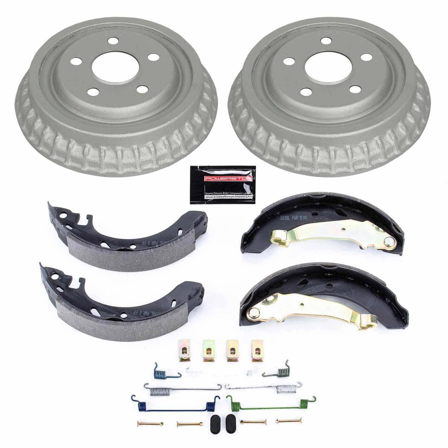 Power Stop KOE15333DK 1-Click Daily Driver Rear Drum And Shoe Kit for 1995-1996 Dodge Stratus product image