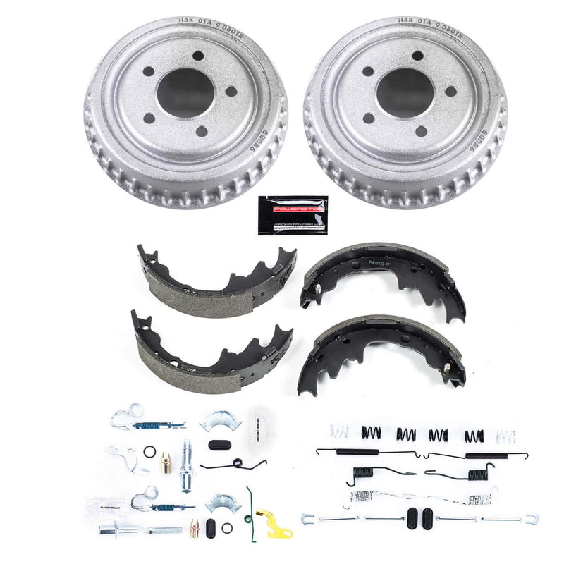 Power Stop KOE15335DK 1-Click Daily Driver Rear Drum And Shoe Kit for 1998-2009 Ford Ranger product image