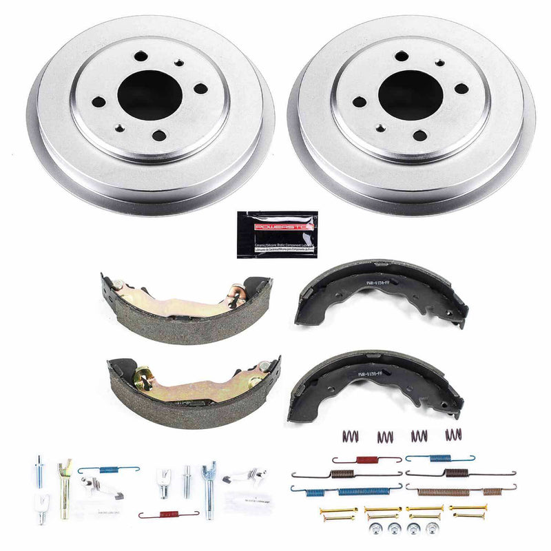 Power Stop KOE15336DK 1-Click Daily Driver Rear Drum Brake Kit for 2004-2005 Hyundai Accent product image