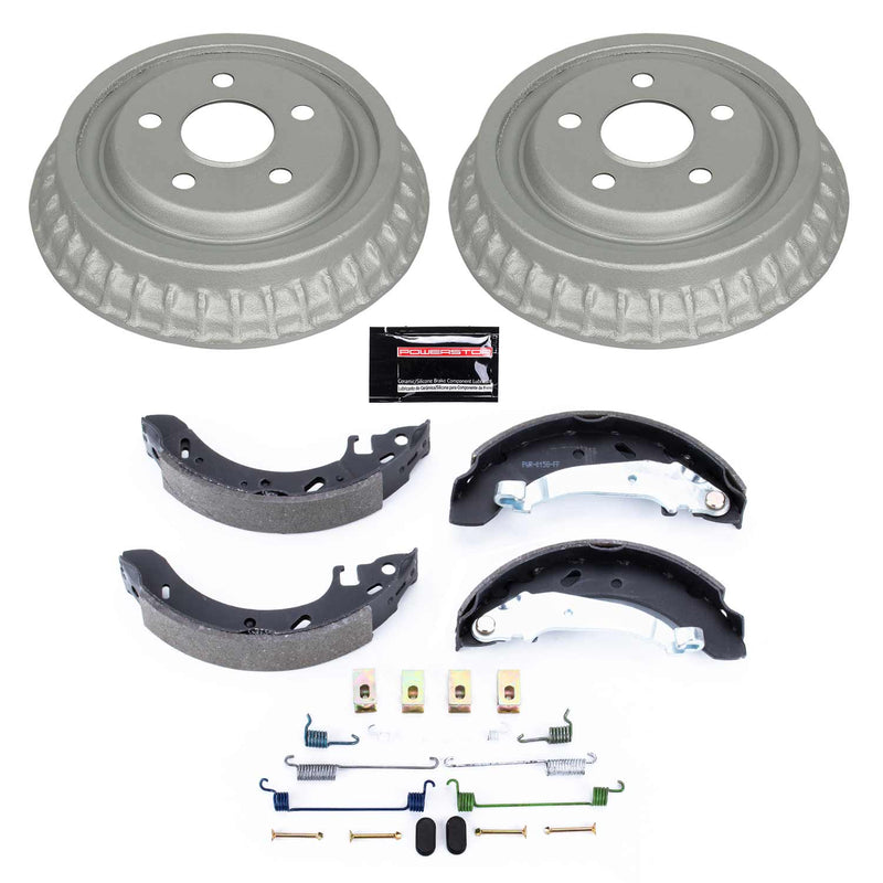 Power Stop KOE15339DK 1-Click Daily Driver Rear Drum And Shoe Kit for 1995-2000 Chrysler Cirrus product image