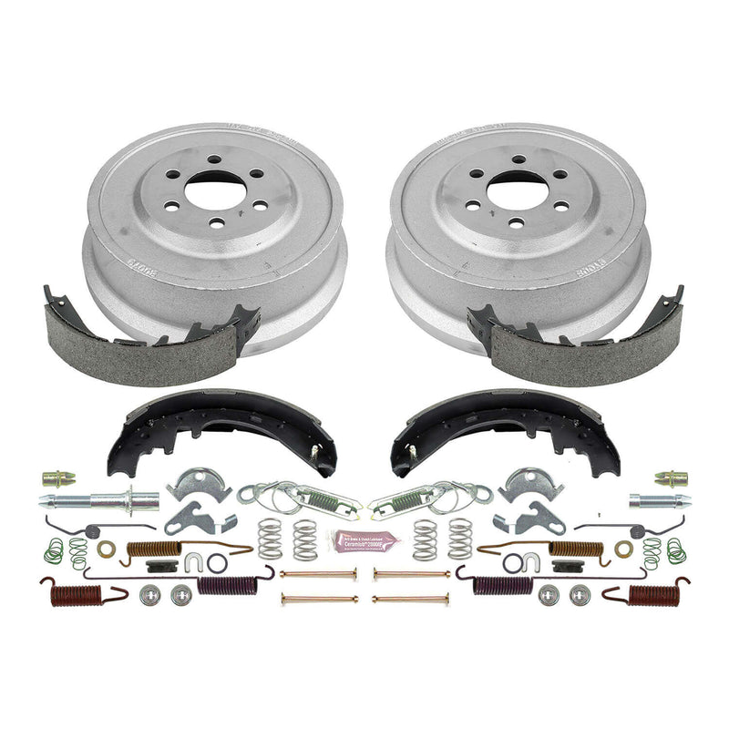 Power Stop KOE15343DK 1-Click Daily Driver Rear Drum And Shoe Kit for 1998-2002 Dodge Dakota product image