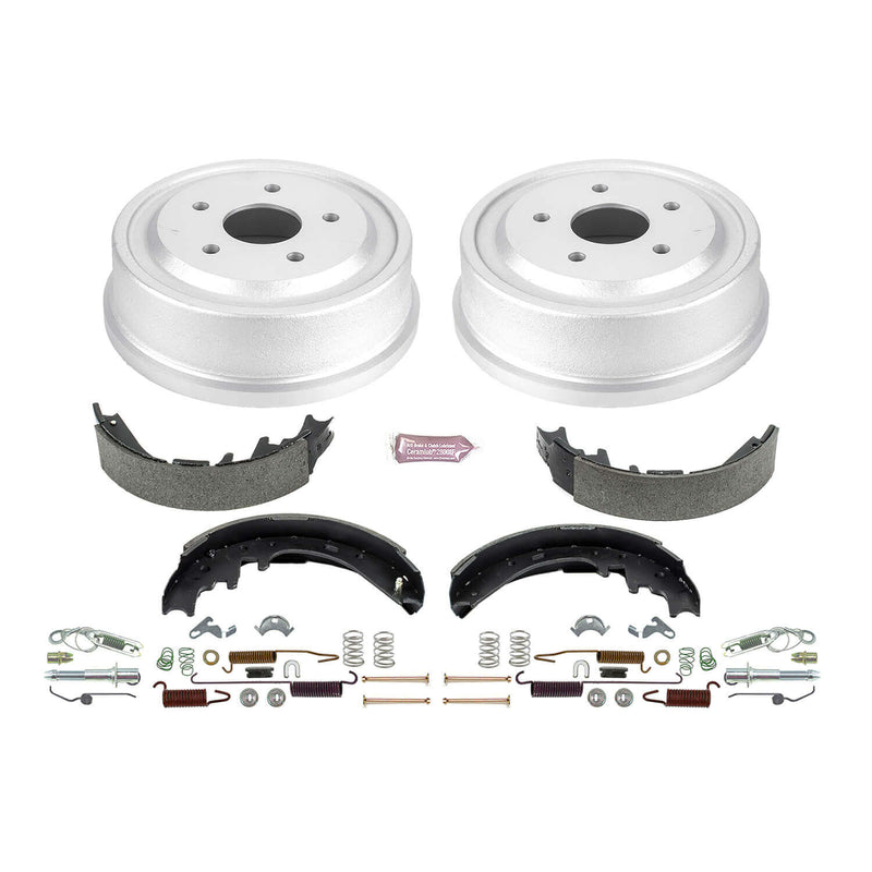 Power Stop KOE15344DK 1-Click Daily Driver Rear Drum And Shoe Kit for 2000-2001 Dodge Ram 1500 product image