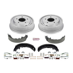 Power Stop KOE15347DK 1-Click Daily Driver Rear Drum And Shoe Kit for 1997-2000 Ford E-150 Econoline product image