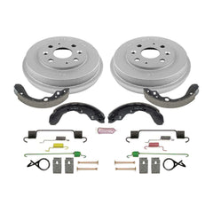 Power Stop KOE15357DK 1-Click Daily Driver Rear Drum And Shoe Kit for 1999-2003 Mazda Protege product image