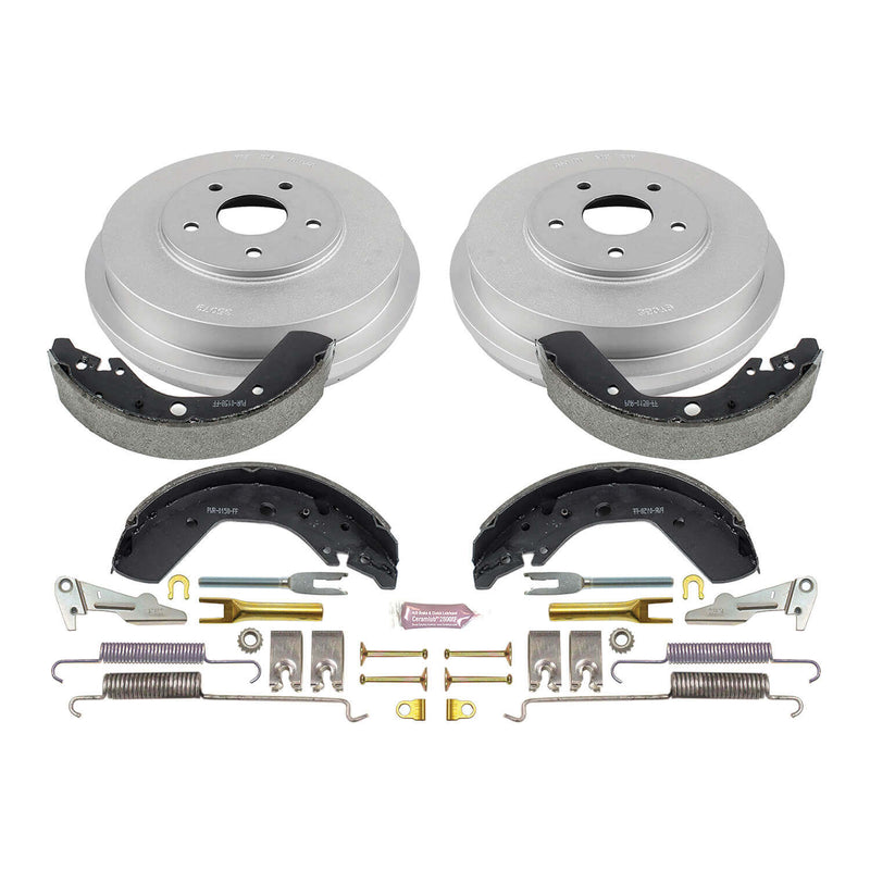 Power Stop KOE15358DK 1-Click Daily Driver Rear Drum And Shoe Kit for 1999-2001 Honda Odyssey product image