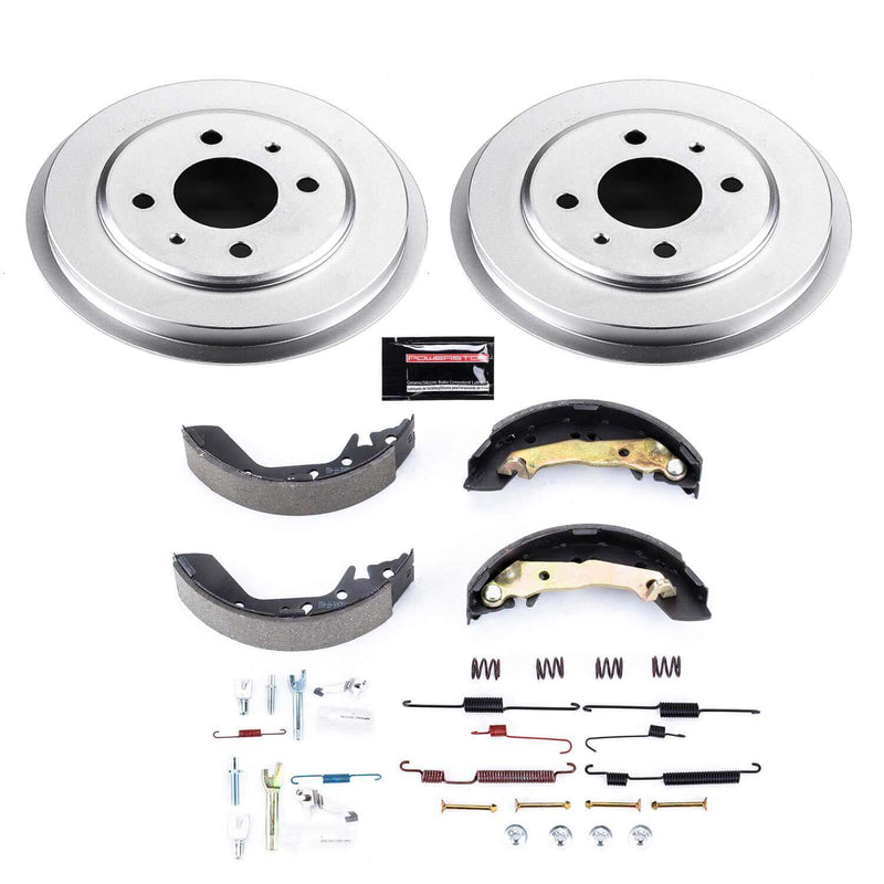 Power Stop KOE15362DK 1-Click Daily Driver Rear Drum Brake Kit for 2003 Hyundai Accent product image