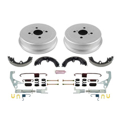 Power Stop KOE15363DK 1-Click Daily Driver Rear Drum And Shoe Kit for 2000-2002 Toyota Corolla product image