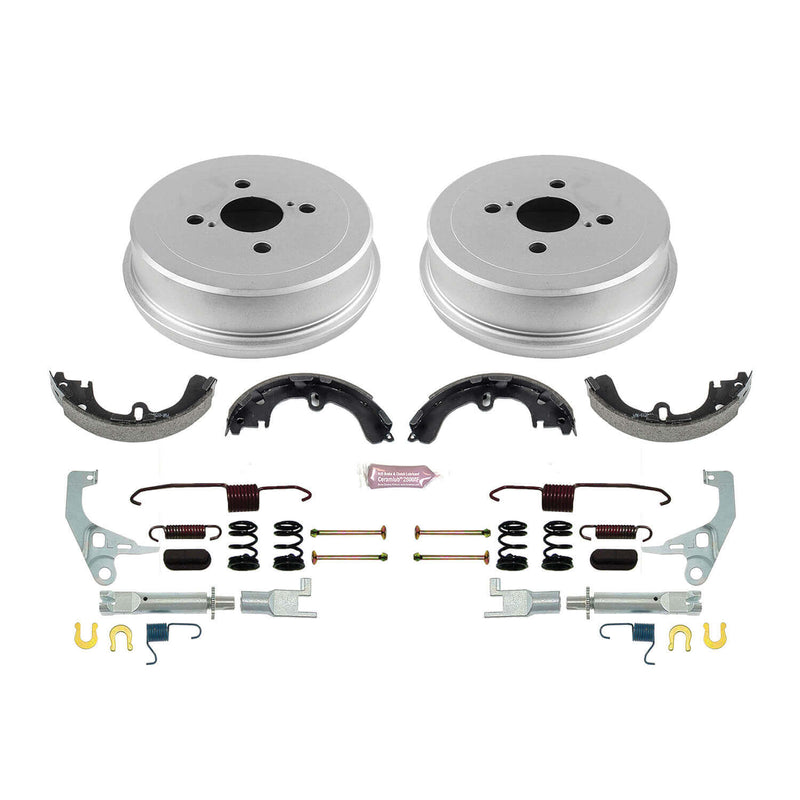 Power Stop KOE15363DK 1-Click Daily Driver Rear Drum And Shoe Kit for 2000-2002 Toyota Corolla product image