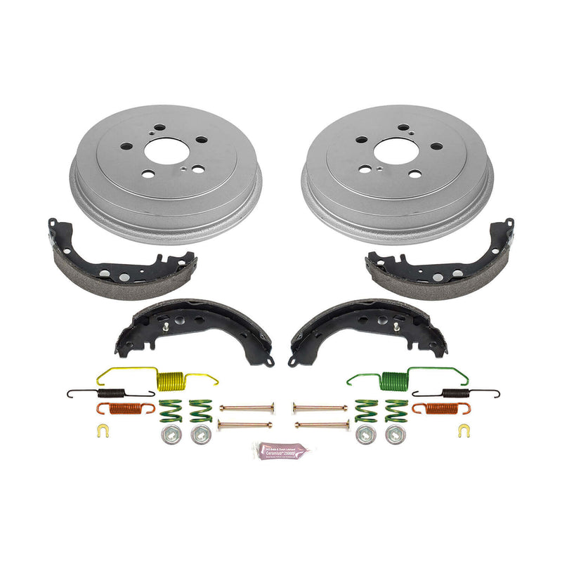 Power Stop KOE15366DK 1-Click Daily Driver Rear Drum And Shoe Kit for 2004-2008 Toyota Corolla product image