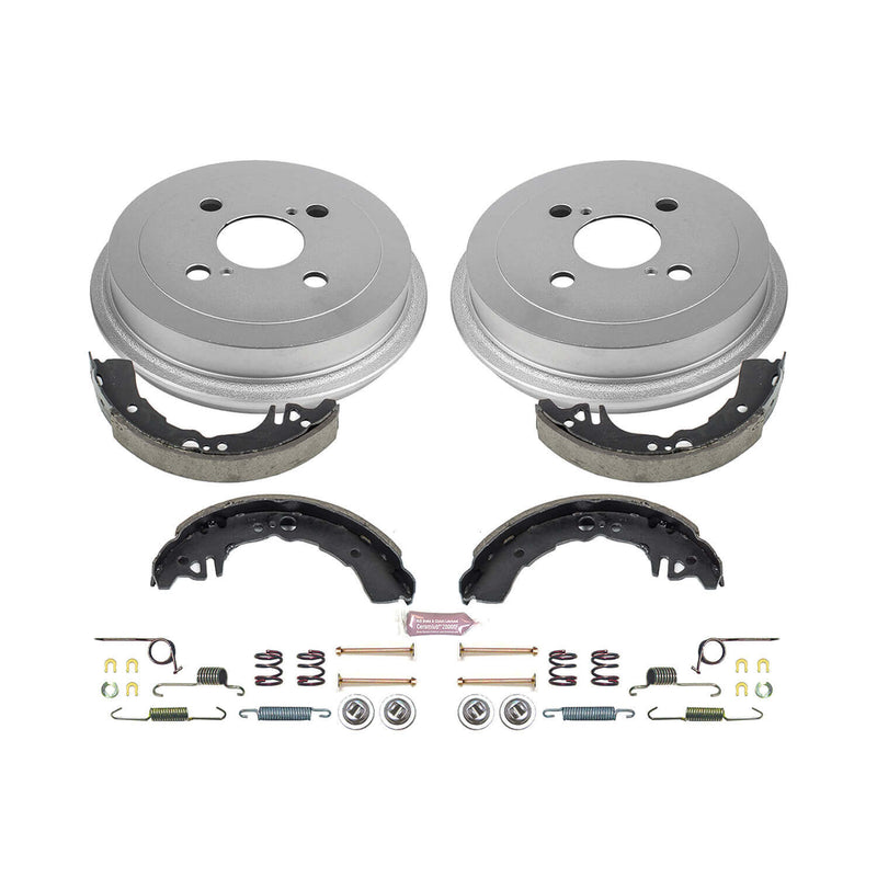 Power Stop KOE15367DK 1-Click Daily Driver Rear Drum And Shoe Kit for 2000-2005 Toyota Echo product image