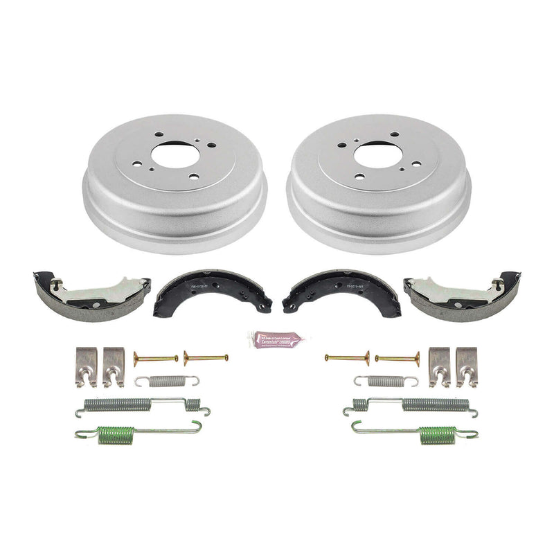 Power Stop KOE15369DK 1-Click Daily Driver Rear Drum And Shoe Kit for 2000-2001 Nissan Altima product image