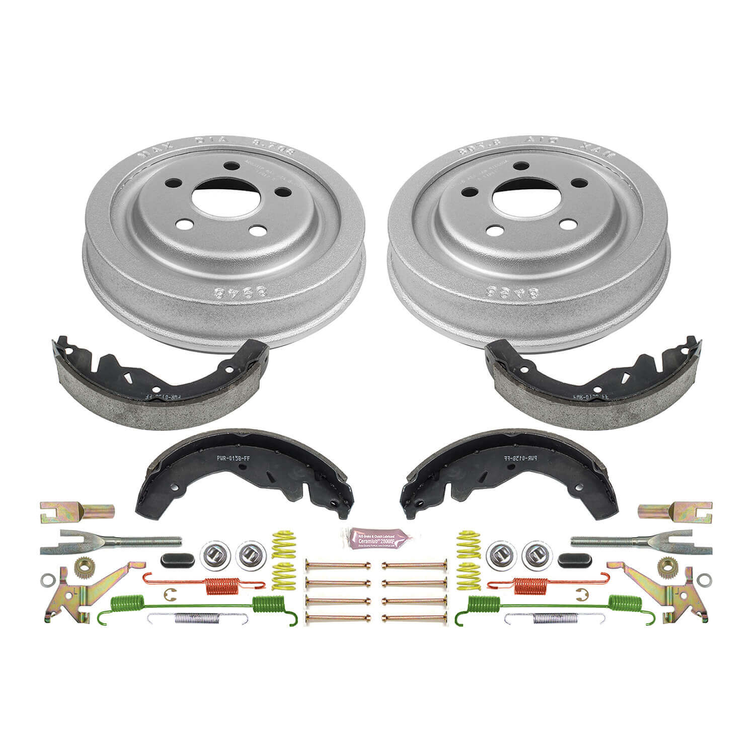 Power Stop KOE15370DK 1-Click Daily Driver Rear Drum And Shoe Kit for 2001-2003 Chrysler PT Cruiser product image