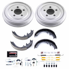 Power Stop KOE15375DK 1-Click Daily Driver Rear Drum And Shoe Kit for 2002 Jeep Liberty product image