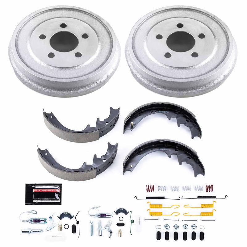 Power Stop KOE15375DK 1-Click Daily Driver Rear Drum And Shoe Kit for 2002 Jeep Liberty product image