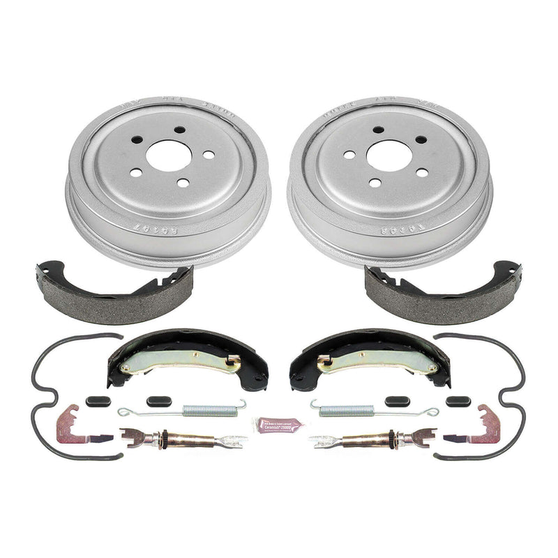 Power Stop KOE15380DK 1-Click Daily Driver Rear Drum And Shoe Kit for 2003-2005 Chevrolet Cavalier product image