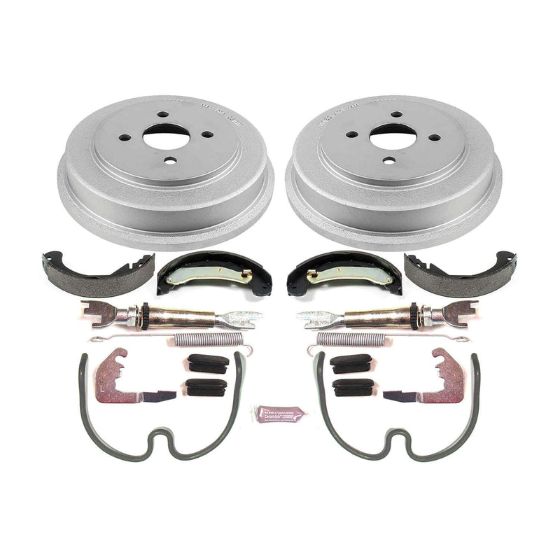 Power Stop KOE15382DK 1-Click Daily Driver Rear Drum And Shoe Kit for 2003-2008 Pontiac G5 product image